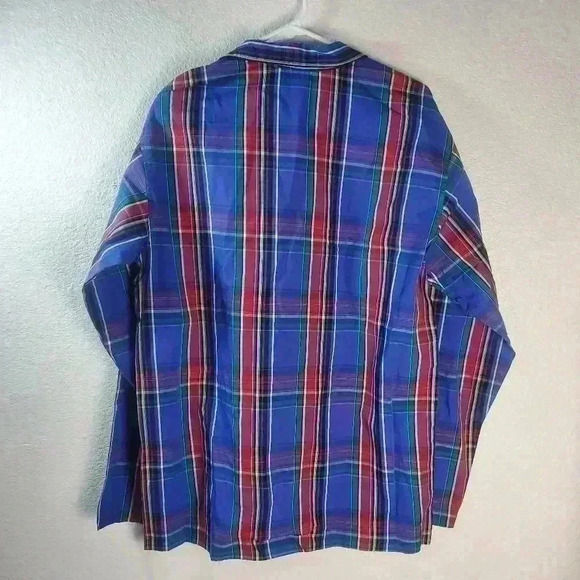 Polo Ralph Lauren Mens Blue Pajama Sleep WearTop Sz Med - Picture 2 of 5